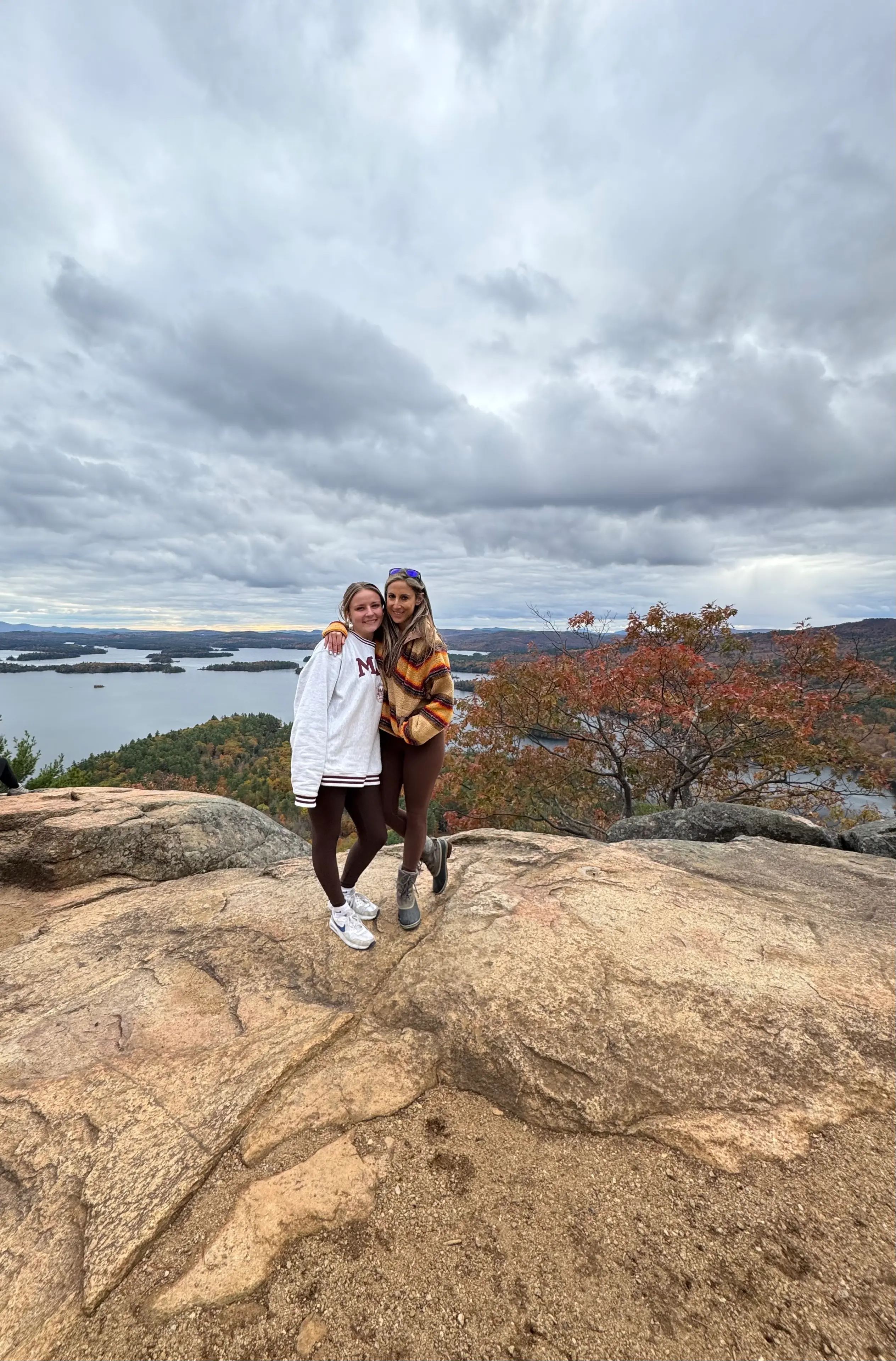 Widows together during the fall retreat weekend at Lake Winnipesaukee